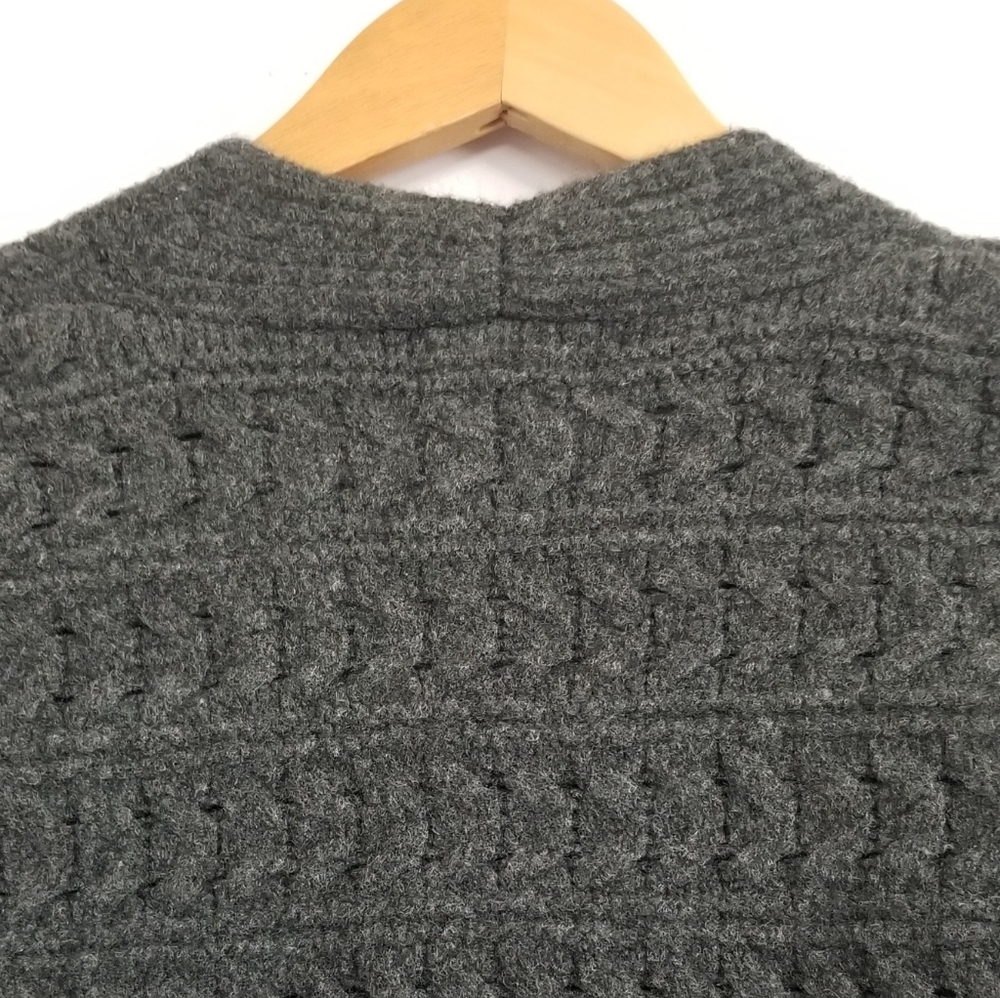 NWT Universal Thread Charcoal Gray Cashmere Like Sweater Open Cardigan Size M/L - Picture 4 of 9